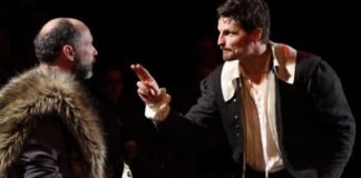 Gerry Mackay and Bob Frazer in Equivocation. Photo by David Blue.