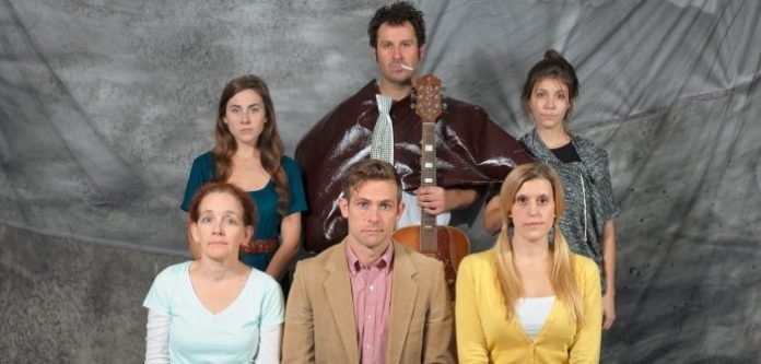 Members of the cast of David Hudgin's Small Parts
