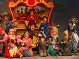 The cast of the 2013 production of Mary Poppins. Photo by David Cooper.