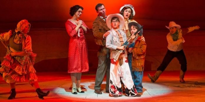 Members of the cast of A Christmas Story: The Musical. Photo by David Cooper.