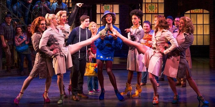 Members of the cast of Kinky Boots. Photo by Matthew Murphy.