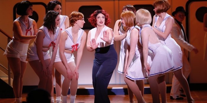 Madeleine Suddaby as Reno in the Royal City Musical Theatre production of Anything Goes. Photo by Tim Matheson.