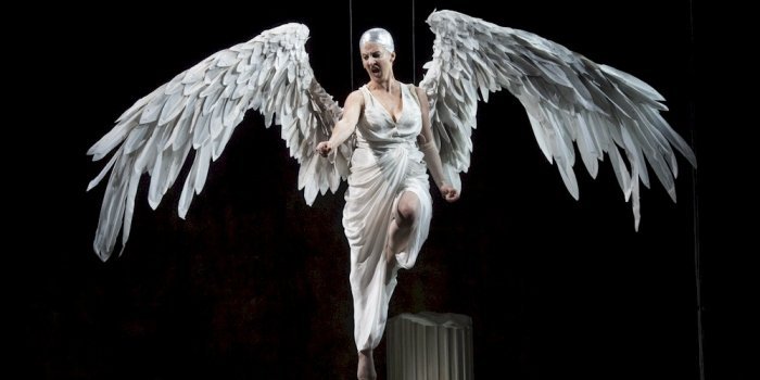 Lois Anderson in Angels in America, Part Two: Perestroika. Photo by David Cooper