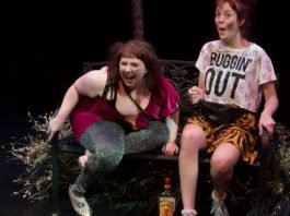 Cheyenne Mabberley and Katey Hoffman as Jules and Fiona in The After After Party. Photo by Helenka Boden.