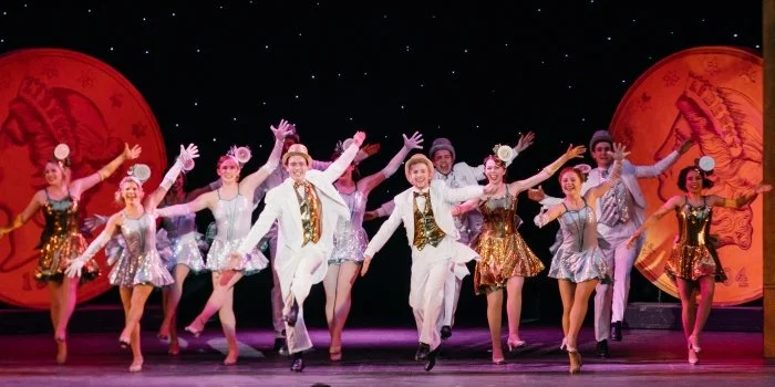 Members of the cast of the Theatre Under The Stars production of 42nd Street. Photo by Lindsay Elliott.