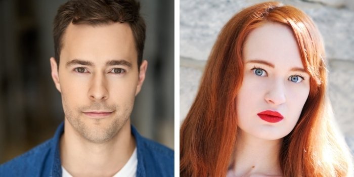 Mike Gill (left) and Mily Mumford (right) are among seven emerging playwrights who will have their work performed at this year’s Pull Festival.