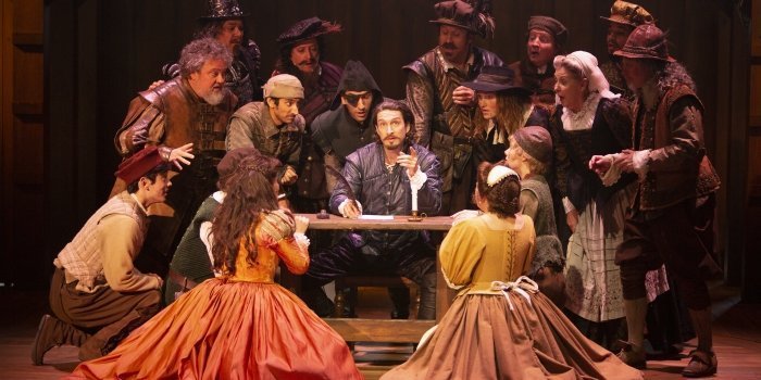 Members of the cast of the Bard on the Beach Shakespeare Festival production of Shakespeare in Love. Photo by Tim Matheson.