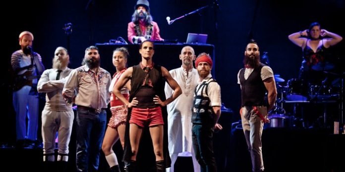 The Cultch presents Montreal's Cirque Alfonse’s Barbu as part of its 50th anniversary season. Photo by Frederic Barrette.